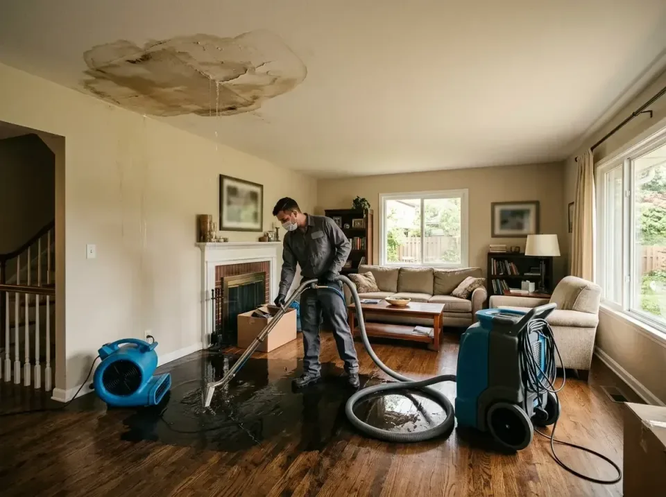 attic-pipe-burst-ceiling-drip-008 — frequently asked questions, Water Damage Restoration & Carpet Care in Carmichael, CA